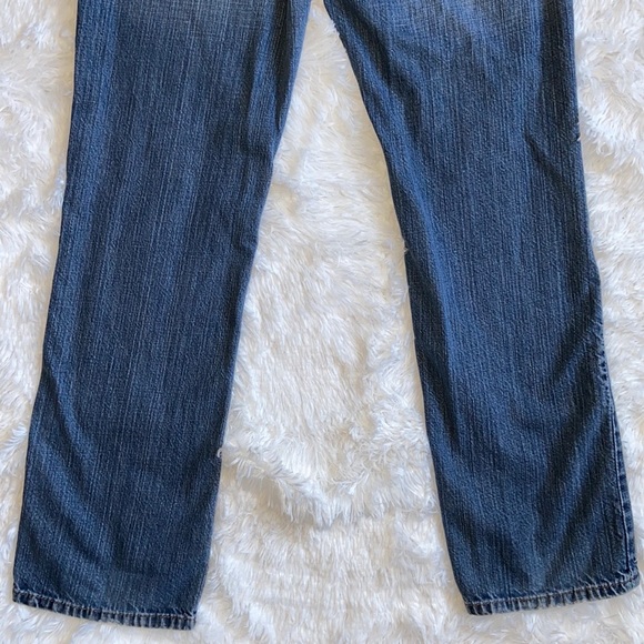 Calvin Klein Jeans Low-Rise Straight Leg Blue Jeans Size 30 - Picture 7 of 14